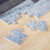 Land in sneeuw legpuzzel (Zijkant)