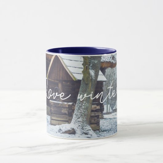 Land in sneeuw mok (Midden)