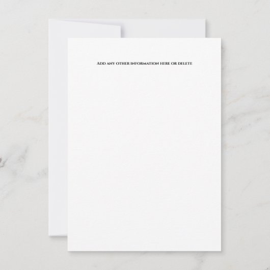 Land Italiaans Toscaans diner landschap waterverf Kaart (Achterkant)