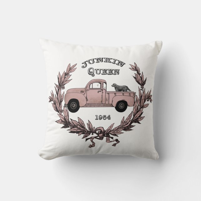 Land  junkin queen ome decor kussen (Voorkant)