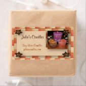 Land kaarsen Zakelijk Label (Insitu)