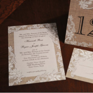 Land Kant Ontwerp en Burlap Kaart