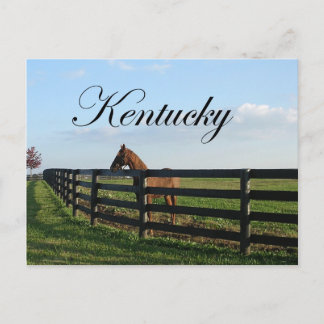 Land Kentucky Bluegrass Briefkaart