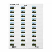 Land Kentucky Bluegrass Etiket (Full Sheet)