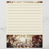 land Kerst briefpapier papier (Voorkant)