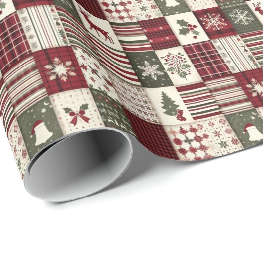 Land Kerst inpakpapier (Rol Hoek)