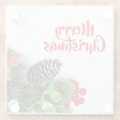 Land Kerst Onderzetters (Achterkant)