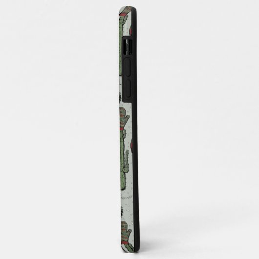 Land Kerst Rood en Groen Case-Mate iPhone Case (Achterkant/links)