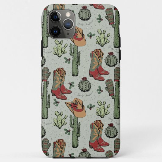 Land Kerst Rood en Groen Case-Mate iPhone Case (Achterkant)
