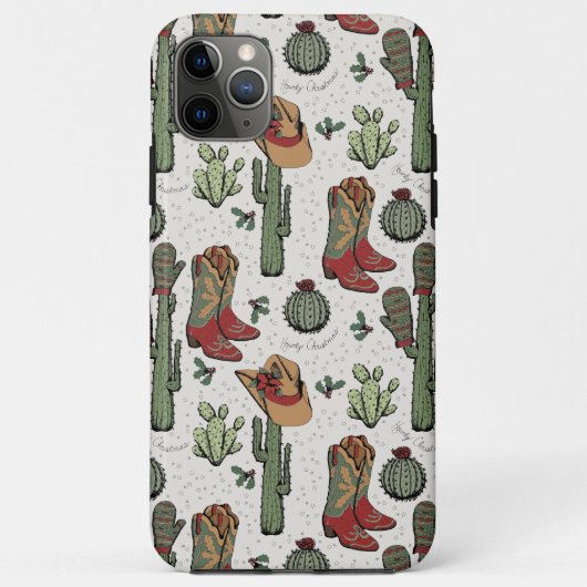 Land Kerst Rood en Groen Case-Mate iPhone Case (Achterkant)