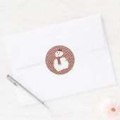 Land Kerst stickers (Envelop)