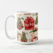  land kerstbomen en geschenken vakantie koffiemok (Links)