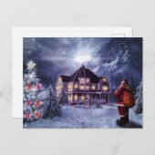 land Kersthut vakantie Briefkaart (Voorkant / Achterkant)