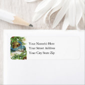 land Kerstmis Etiket (Insitu)