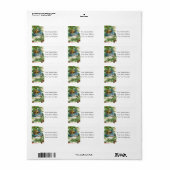  land Kerstmis Etiket (Full Sheet)