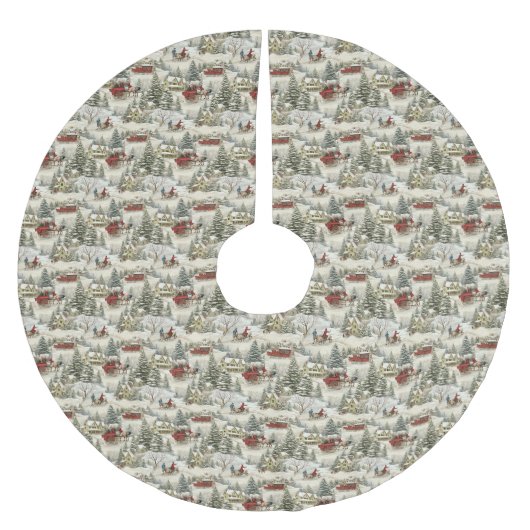  land kerstscène kerstboom rok (Voorkant)