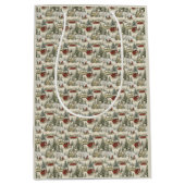  land kerstscène medium cadeauzakje (Voorkant)