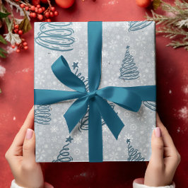 Land Kerstset van 3 inpakpapier