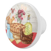 Land Keuken Monogram Lade Keramische Knop (Rechts)