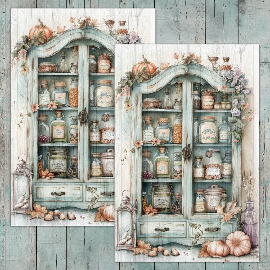 LAND KEUKEN PANTRY DECOUPAGE TISSUEPAPIER