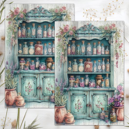LAND KEUKEN PANTRY DECOUPAGE TISSUEPAPIER