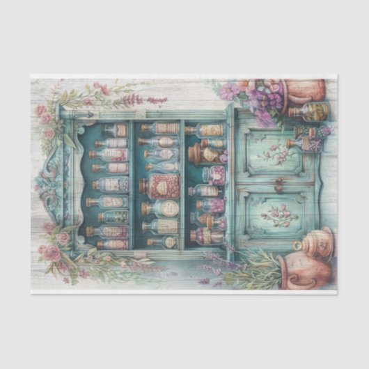 LAND KEUKEN PANTRY DECOUPAGE TISSUEPAPIER (Voorkant)