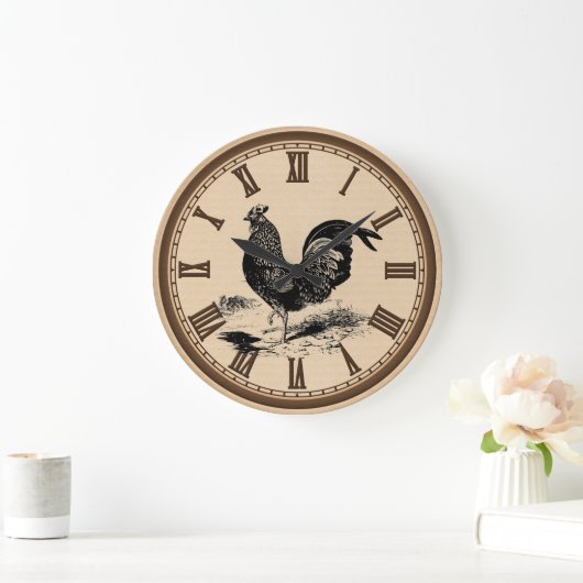 land Keukenmuurklok voor kippen Grote Klok (Huis)