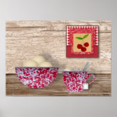 Land Kitchen Poster (Voorkant)