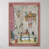 Land Kitchen Poster (Voorkant)