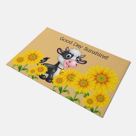 Land Koe Doormat Deurmat (Schuin)