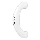 Land Koe keramische kast pull Keramische Kastgreep (Zijkant)