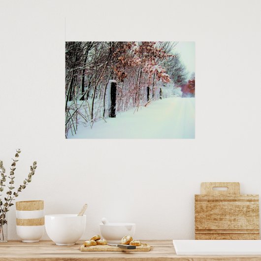 Land Koud Poster (Keuken)