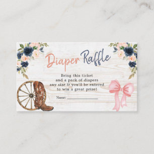 Land laarzen of strikken Geslacht onthullen luier Informatiekaartje