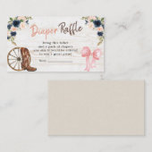 Land laarzen of strikken Geslacht onthullen luier  Informatiekaartje (Voorkant / Achterkant)