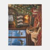 Land Labrador Retriever Vakantie  Fleece Deken (Voorkant)