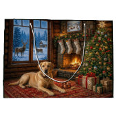 Land Labrador Retriever Vakantie Groot Cadeauzakje (Achterkant)