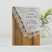 Land Lace Junior/Senior Prom Kaart (Staand voorkant)