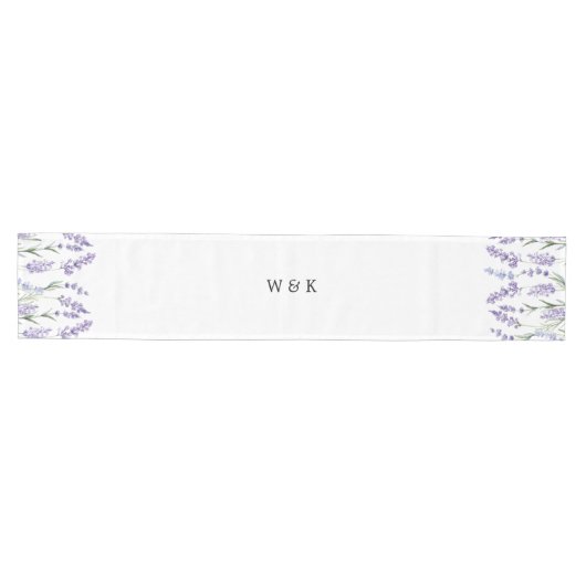 Land Lavendel, Bruiloft Medium Tafelloper (Horizontaal)
