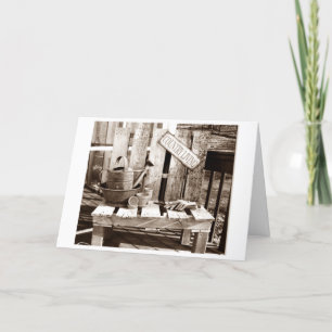 "LAND LEVENDE" HAPPY BIRTHDAY-KAART KAART