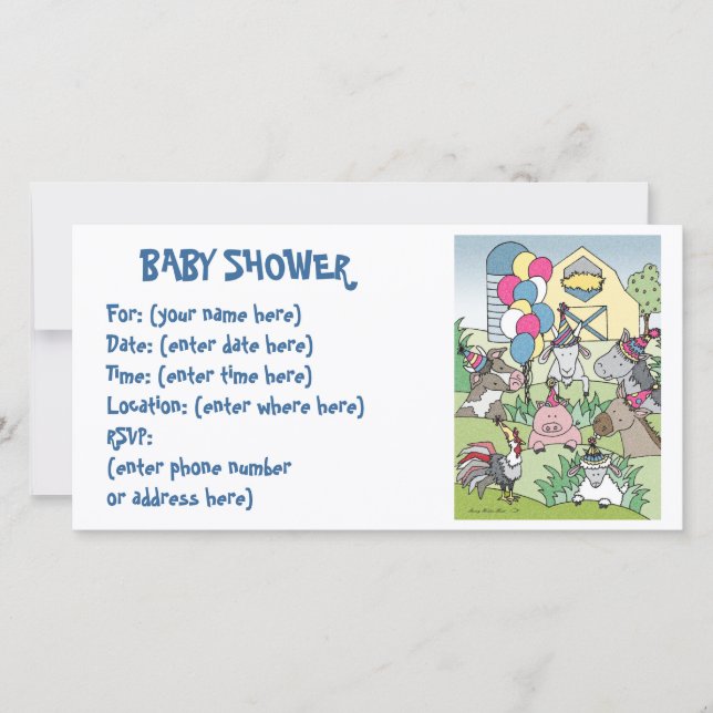 Land Life 20 Baby shower (Voorkant)