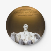 Land Lincoln Papieren Bordje (Voorkant)