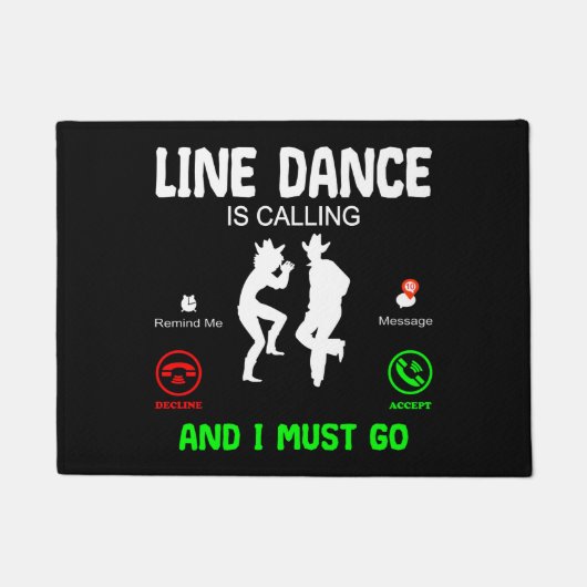 Land Line Dance roept Deurmat (Voorkant)
