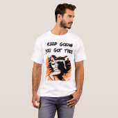 Land loopbaankruis t-shirt (Voorkant volledig)