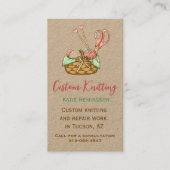 Land Love Knitting Visitekaartje (Voorkant)