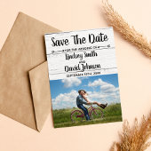 Land Love Western Rustic Save the Date
