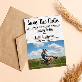 Land Love Western Rustic Save the Date