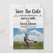 Land Love Western Rustic Save the Date (Voorkant)