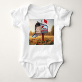 Land Mailbox Speciale levering Baby Bodysuit (Voorkant)