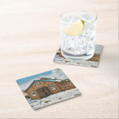 Land Maple Sugar House Kartonnen Onderzetters (Insitu)