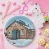 Land Maple Sugar House Papieren Bordje (Feest)